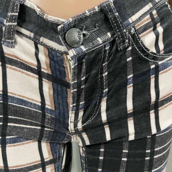 Free people plaid corduroys - Picture 3 of 8